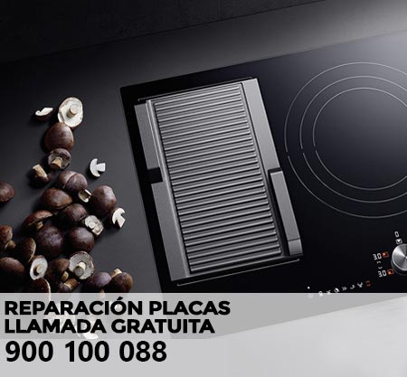 Reparación averías placa de cocción Corbero